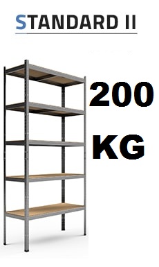 STANDARD 200 kg/polica STANDARD 200 kg/polica