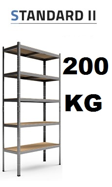 STANDARD 200 kg/polica